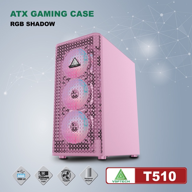 Vỏ Case VSP T510 PINK