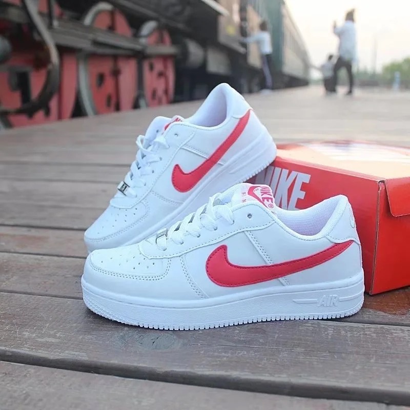 Giày Thể Thao Nike Air Force 1 React Qs Af1 3m Phản Quang Màu Trắng / Xanh Dương Cho Nam Và Nữ Air Force 1 Af1