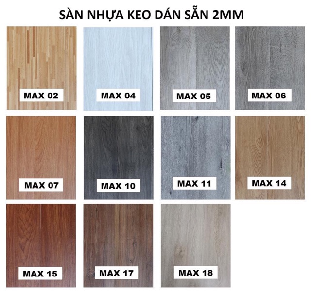 Sàn Nhựa Giả Gỗ - Tự Dán - kích thước nguyên bản 91,5x15,4cm | BigBuy360 - bigbuy360.vn