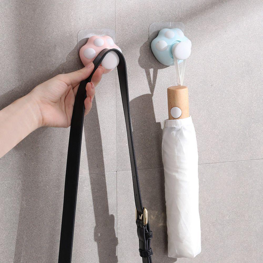 LONTIME Móc Treo Áo Khoác / Đồ Dùng Gắn Tường Có Thể Thu Gọn Trang Trí Nhà Bếp / Phòng Tắm