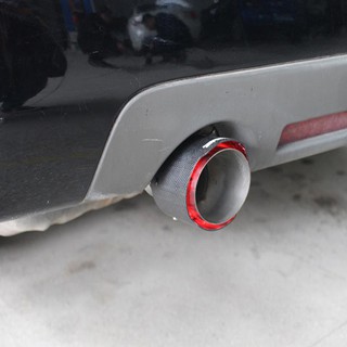 ( Video thực tế ) Ống xả (pô) ô tô sợi carbon đèn LED phát sáng cao cấp (1 Chiếc)