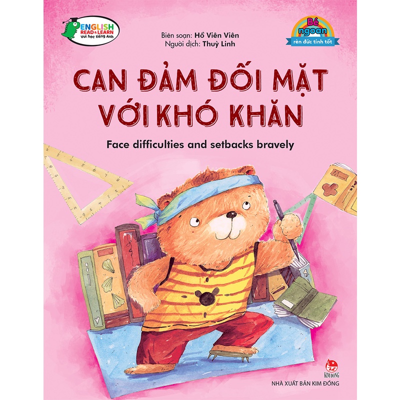 Sách Lẻ - Bé ngoan rèn đức tính tốt ( Song ngữ ) ( Bộ 10 cuốn )