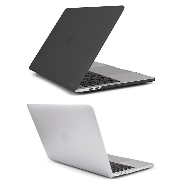 Ốp cho Macbook JCPal Macguard UltraThin - Matte Black (Tặng Kèm Nút Chống Bụi + Bộ kẹp chố