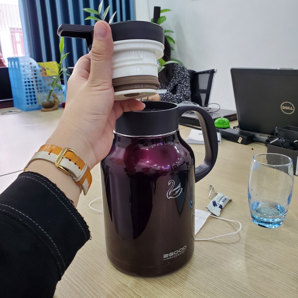 Phích Pha Trà, Bình Giữ Nhiệt, Bình Ủ 2GOOD FLASK B16  Giữ Nhiệt Nóng và Lạnh