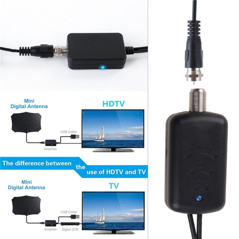 Ăng Ten TV Trong Nhà Phạm Vi 50 Dặm Dòng Điện 20mA