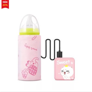 Ủ bình sữa cắm điện USB