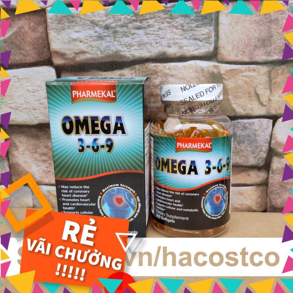 ( KIBO ) Viên uống Viên Dầu Cá Omega 369 Pharmekal 100 viên