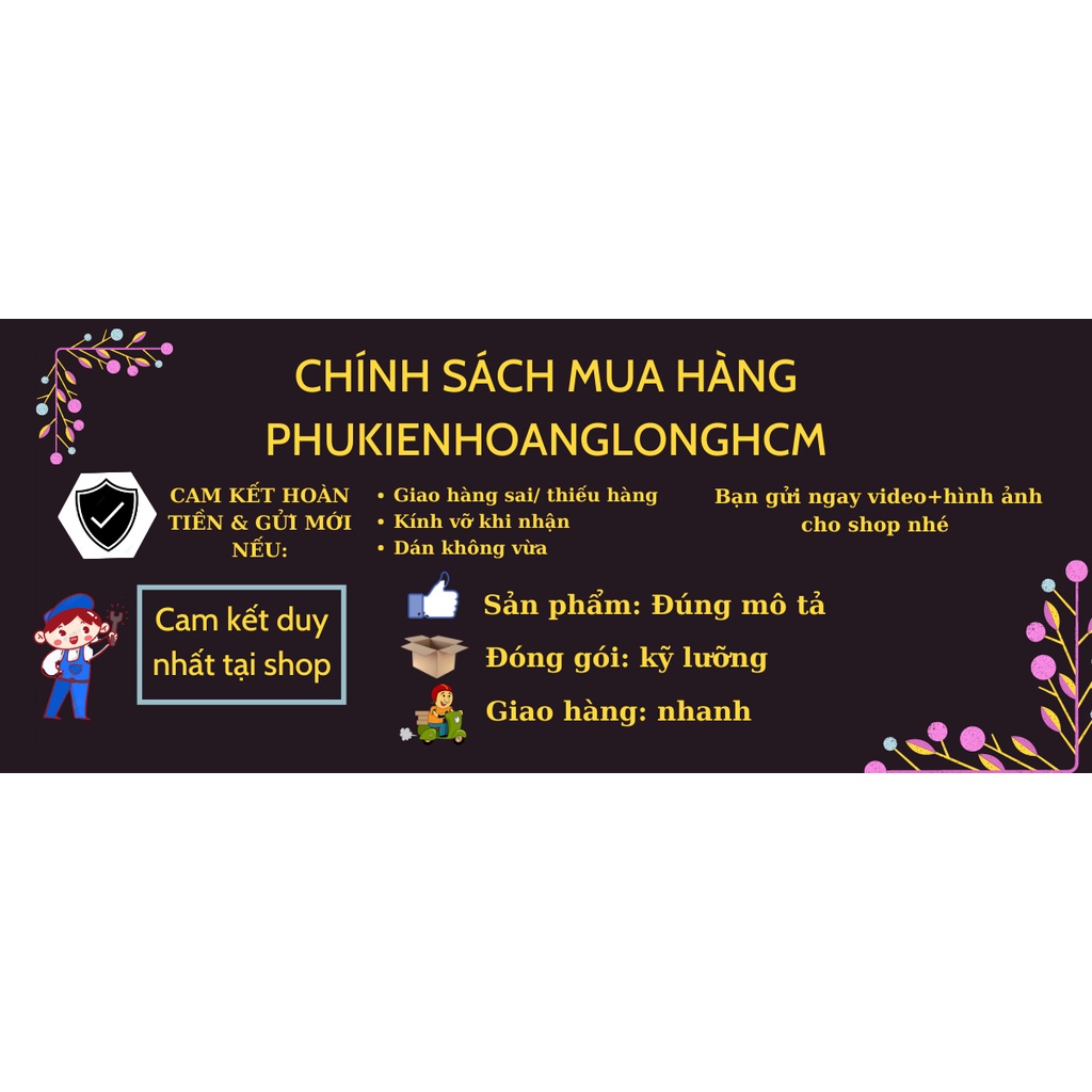 Kính cường lực Iphone không full dành cho 5-5s-5se-6s-6plus-7-7plus-8-8plus-x-xs-xsmax-xr-11-11pro-11promax-12-12mini-13