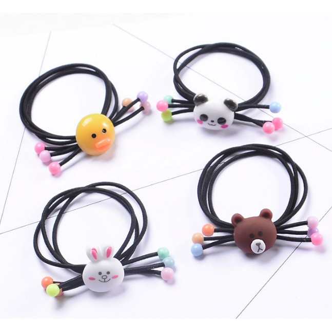 Dây buộc tóc Line Kute Hàn Quốc   Clovershop68