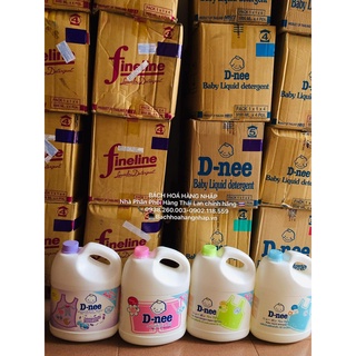 NƯỚC GIẶT XẢ CHO BÉ DNEE 3L (2 TRONG 1)