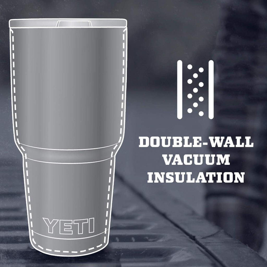 Ly Yeti rambler 30oz tumbler với nắp nam châm , ly giữ nhiệt bằng thép không gỉ Yeti 900ml bán bởi luckily1702