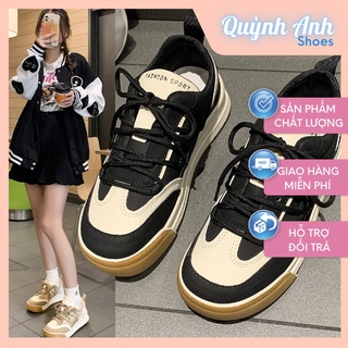 Giày Sneaker Đế Độn , Giày Thể Thao Nữ Hàn Quốc Cao Cấp Siêu Xịn
