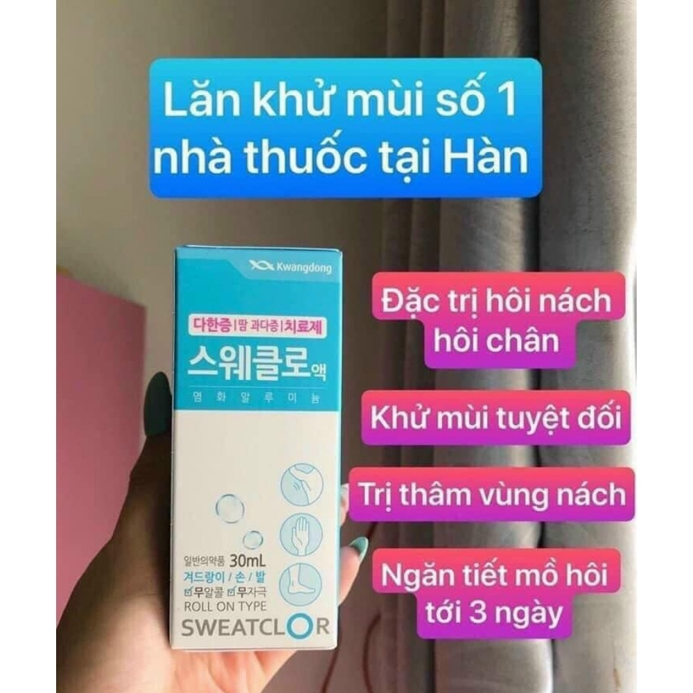 Lăn khử mùi Kwangdong Hàn Quốc 30ml