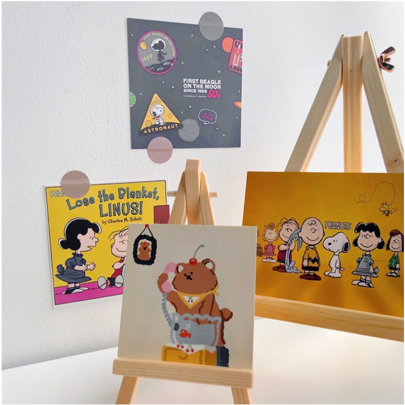 Gía đỡ điện thoại, ipad , bảng ghim bằng gỗ Gu Decor Wooden - Thiết kế kèm nút vặn sáng tạo