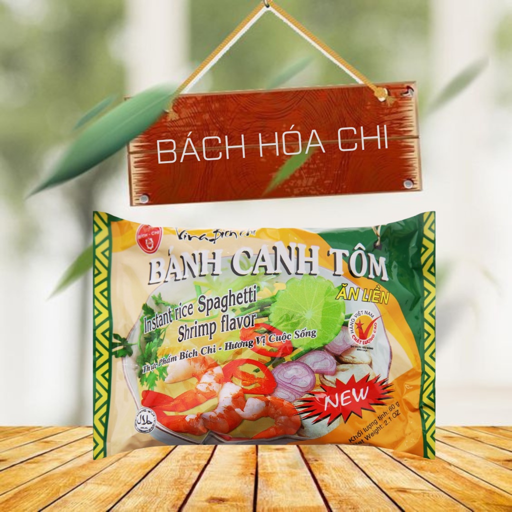 Thùng 30 gói Bánh canh tôm Bích Chi