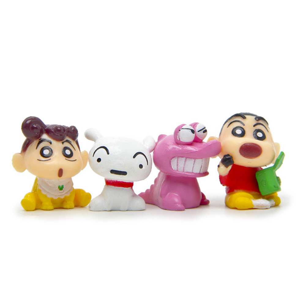 Set 8 Mô Hình Nhân Vật Phim Hoạt Hình Shin-Chan Kiểu Dáng Dễ Thương