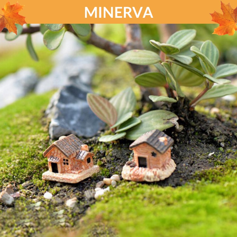 TIỂU CẢNH Mô hình nhà mini trang trí tiểu cảnh, sân vườn, chậu cây kiểng