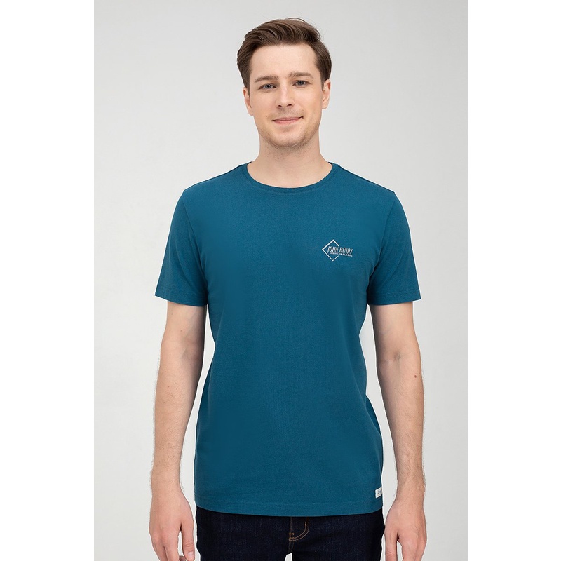 Áo thun nam tay ngắn in họa tiết , chuẩn form, sang trọng, thanh lịch John Henry - TS22SS14T-RGUS