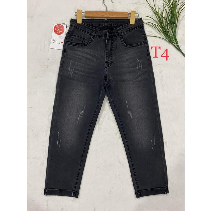 Quần Jeans 9 Tất Big Size  Vải dày và co giãn.YuMe-MS:040