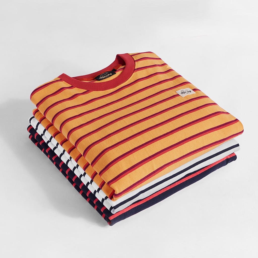 MARCHY - Basic Striped Tee - Áo thun kẻ sọc