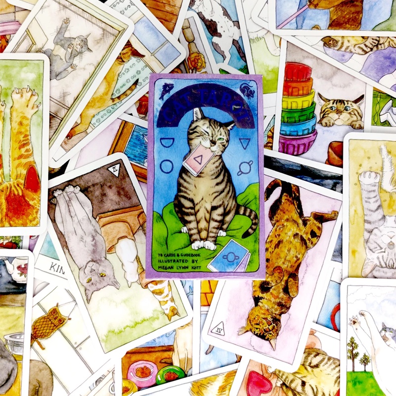 Bộ bài tarot mèo dành cho gia đình/bạn bè