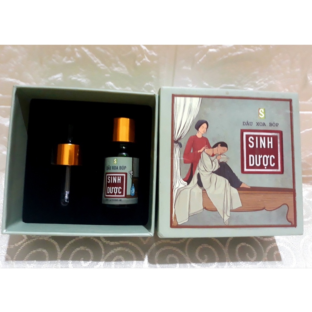 [CHÍNH HÃNG] Dầu Xoa Bóp Sinh Dược - GIẢM ĐAU, THƯ GIÃN, LÀM ẤM, KỴ GIÓ