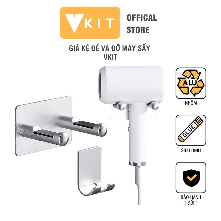 Giá kệ để và đỡ máy sấy cao cấp VKIT nhom