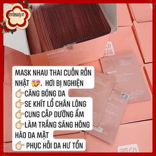Mặt Nạ Nhau Thai Cừu [FREESHIP] Mặt Nạ Rwine Beauty Stem Cell Placenta Mask Nhật Bản ( Date 2022 )