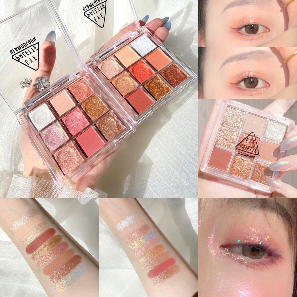 [Hàng mới về] Bảng phấn mắt nhiều màu hoàng hôn