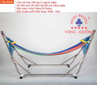 Combo khung võng Inox+ Lưới võng xuất khẩu Ngọc Hoàng