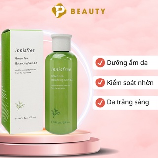 Nước Hoa Hồng Innisfree Green Tea Balancing Skin EX 200ml