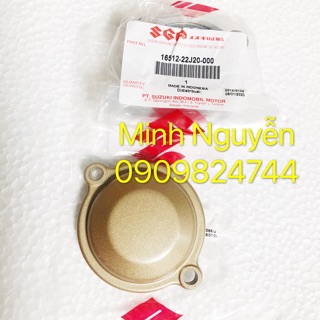 Nắp chụp lọc nhớt Satria / Raider fi màu đồng chính hãng