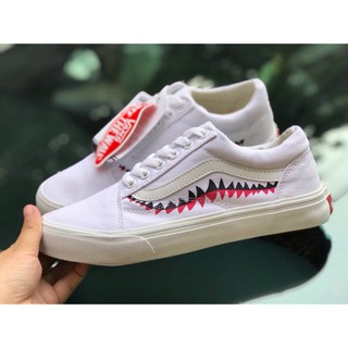 [F⚡️ASH SALE] Giày Sneaker cá mập trắng