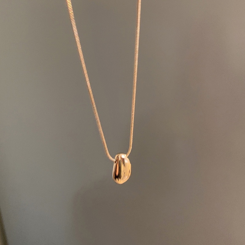 Vòng cổ Mặt Hình Học Đơn Giản Phong Cách Retro Thời Trang