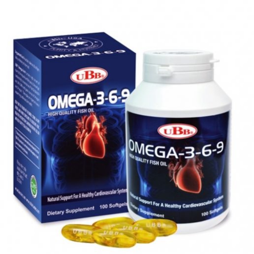 Omega 3,6,9 - Omega 369 UBB® (Hộp 100 viên) từ USA