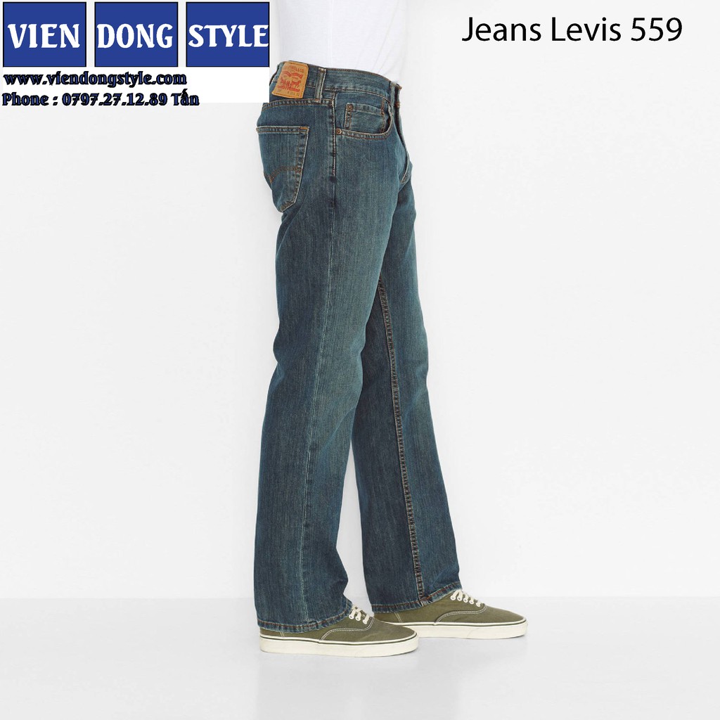 Quần Jeans Nam Levis 559 dáng thụng