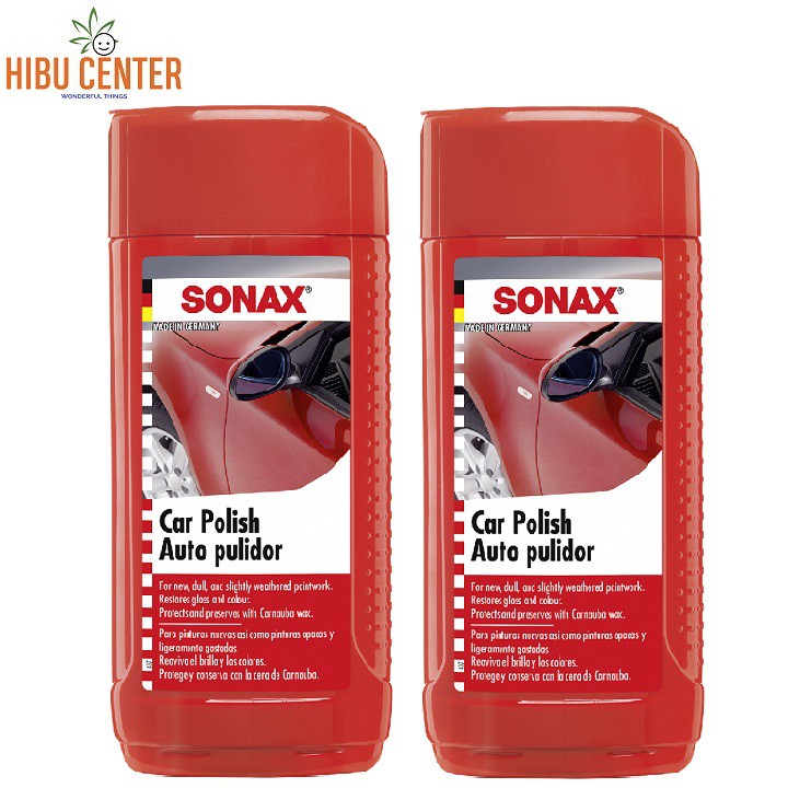 Dung dịch đánh bóng sơn xe mờ xước SONAX 250ml