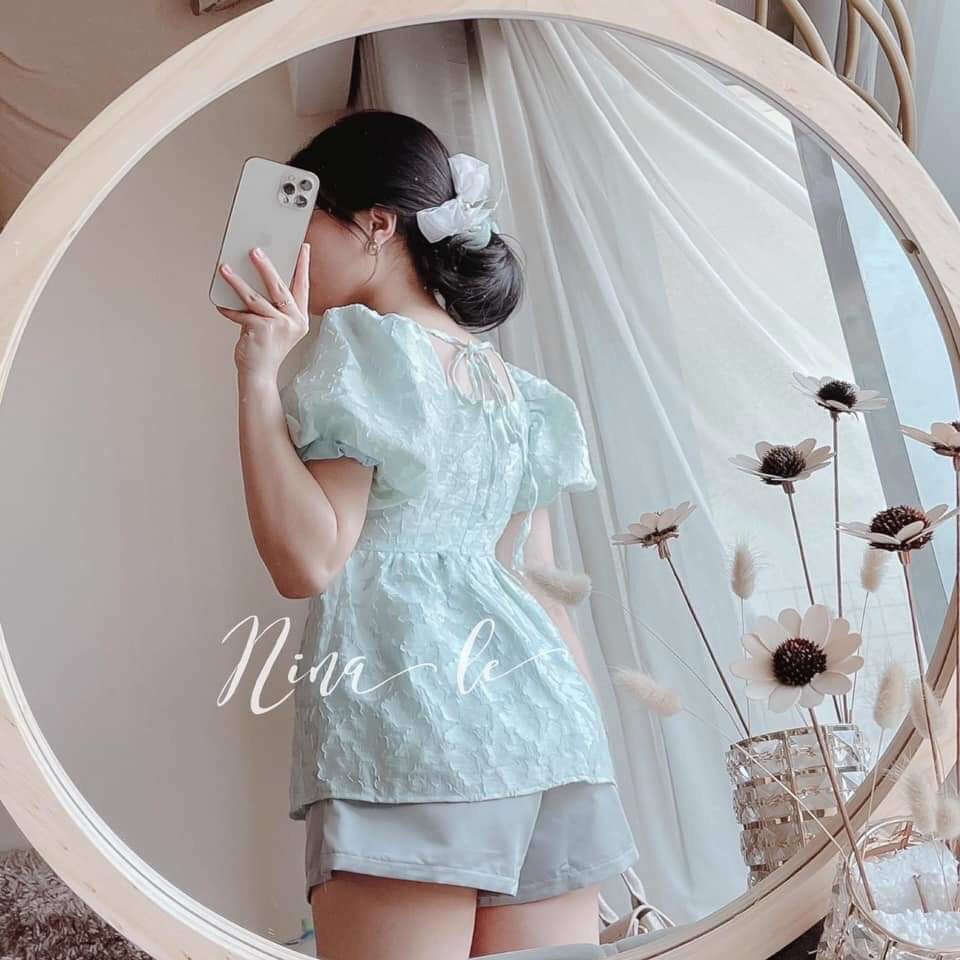 SET BỘ ĐỒ NỮ NGẮN CỰC XINH , TÔN DÁNG SANG CHẢNH , QUÝ PHÁI TT