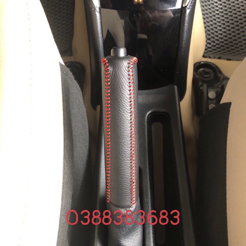 Bao Da Chùm Cần Số, Tay Phanh Xe TOYOTA VIOS, YARIS SỐ TỰ ĐỘNG , Da Bò Nhiều Màu Sắc