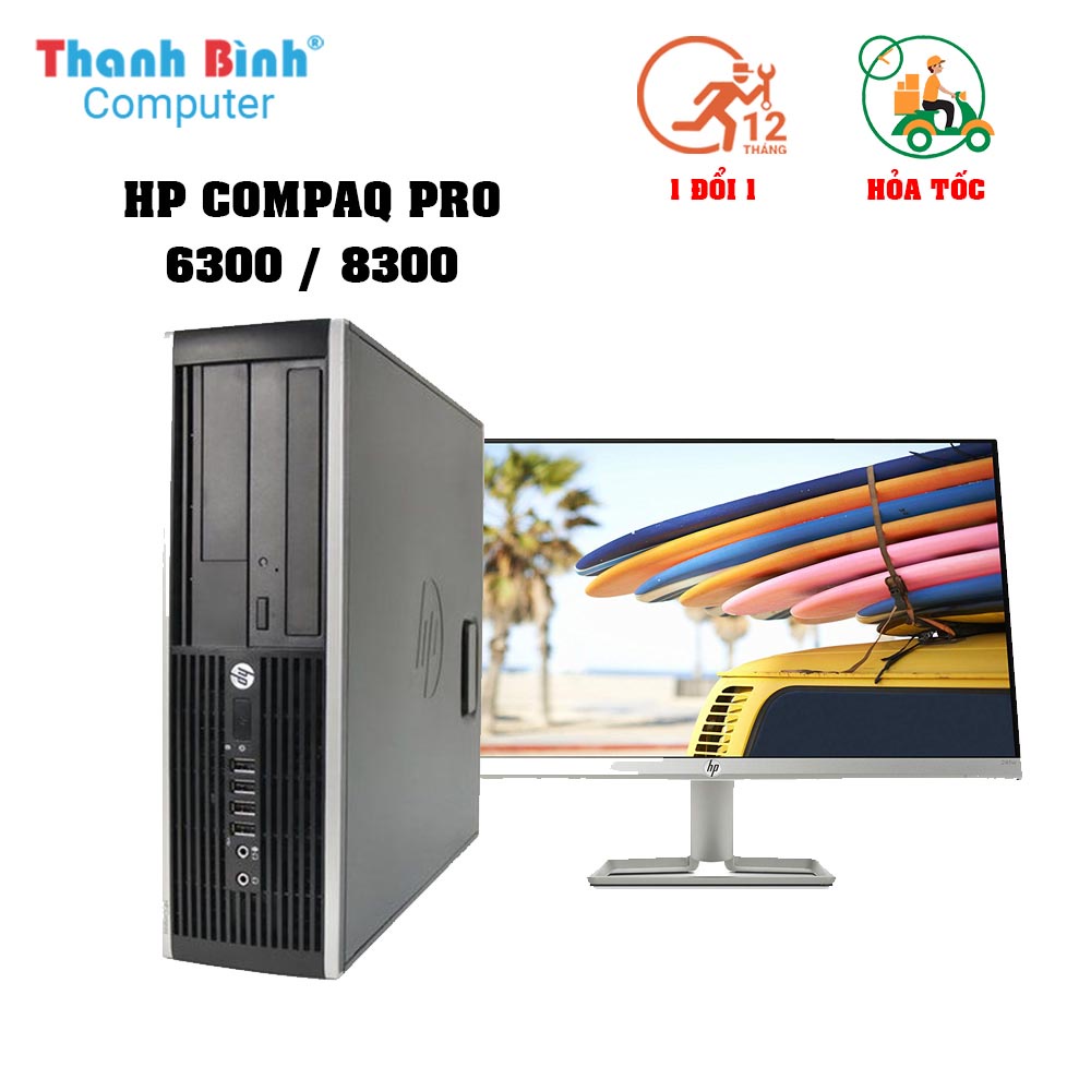 Mô Hình Cây Máy Tính Đồng Bộ -  HP Pro 6300/8300( Core I3, i5, i7 )  - BẢO HÀNH 12 THÁNG 1 ĐỔI 1 -  