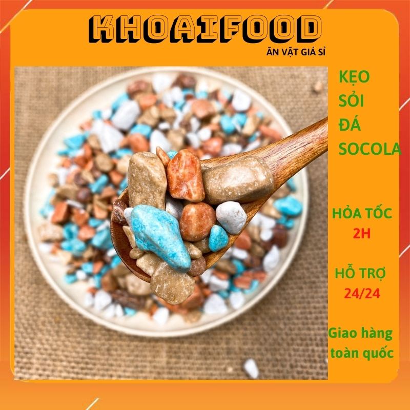 Kẹo sỏi đá vv socola hũ 500g hot trend