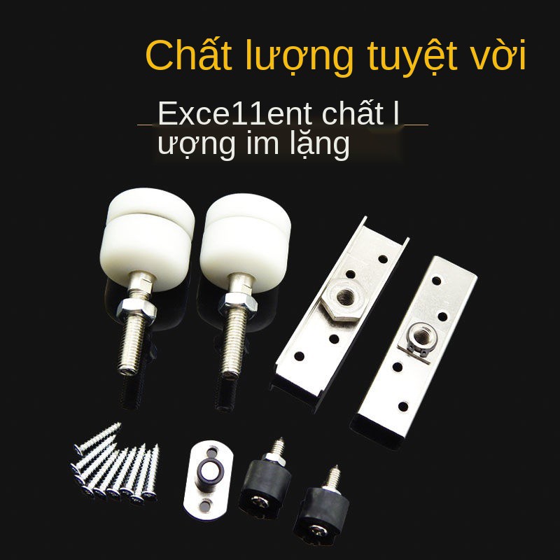 Màn hình di động xoay 360 độ cửa trượt ray treo bánh xe xếp loại nhỏ phổ thông