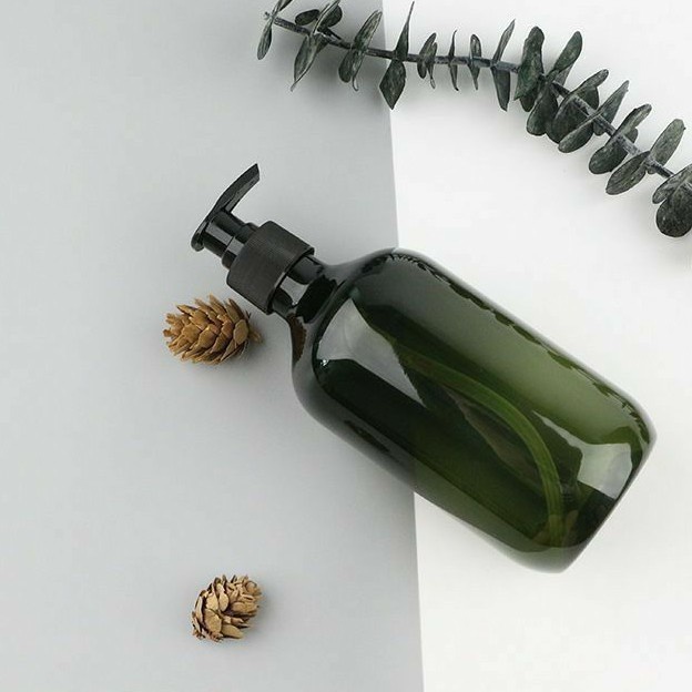 Chai Chiết Mĩ Phẩm ❤ GIÁ RẺ NHẤT ❤ [300ml,500ml] Chai nhựa pet vòi nhấn Nâu, Rêu chiết dầu gội, sữa tắm, mỹ phẩm .