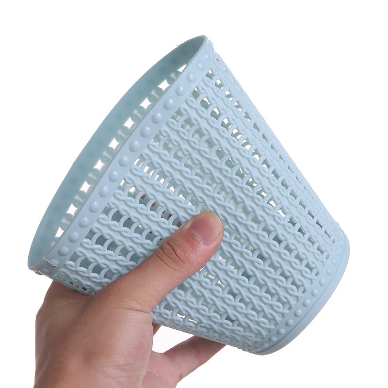 Thùng Đựng Rác Mini Bằng Nhựa Để Bàn Trang Trí Phòng Khách / Xe Hơi