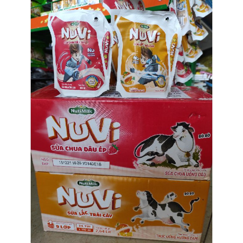 Sữa túi Nuvi Nutimilk túi 110ml