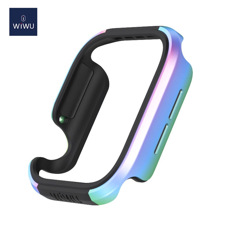 Wiwu Defense Armor Case cho Apple Watch Series 6 / Series 5 / Series 4 / SE , ốp chống sốc viền thép cao cấp