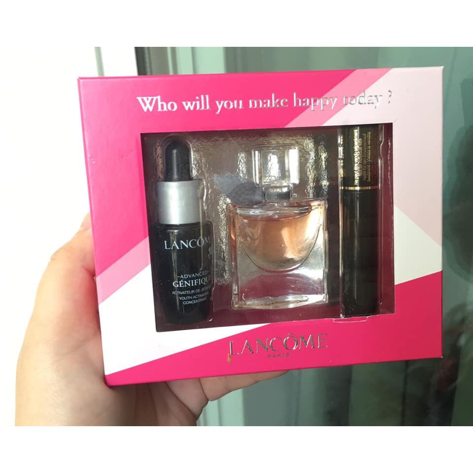 Set quà tặng LAnCome có nước hoa