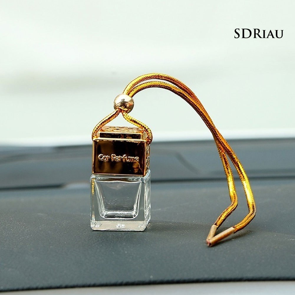 Lọ thủy tinh trong suốt đựng nước hoa treo trang trí xe hơi