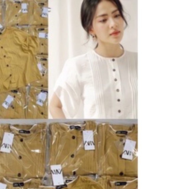 ✅FREESHIP✅ Áo zara chất xô đũi đẹp ít nhăn, hình thật