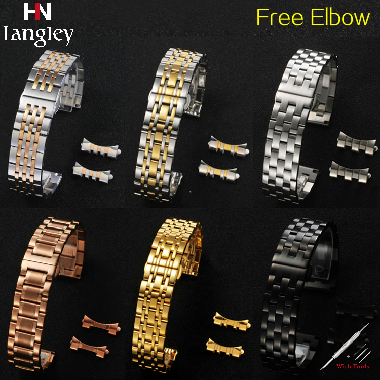 Dây Đeo Đồng Hồ Bằng Thép Không Gỉ 18mm 20mm 22mm 16mm